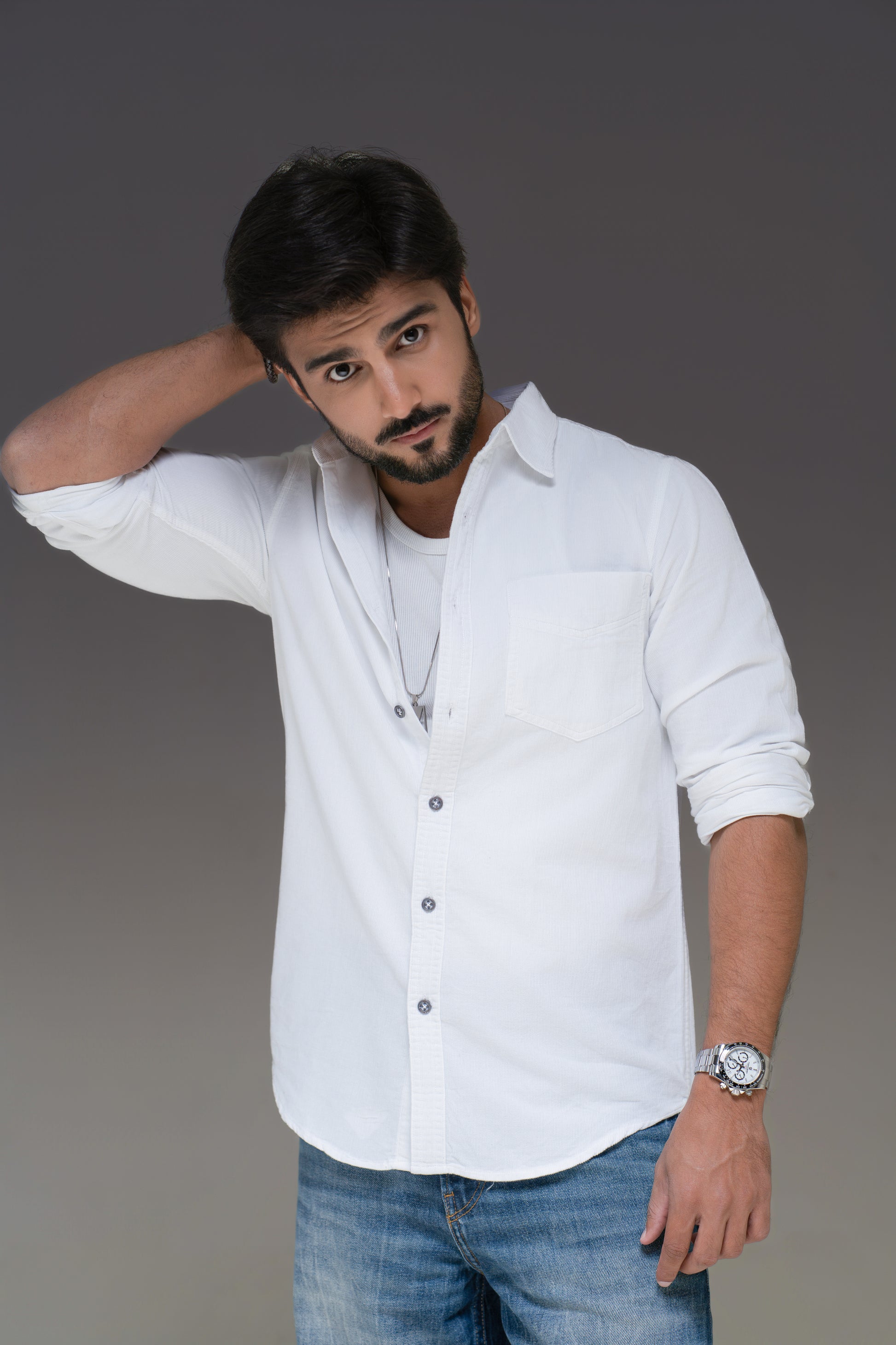 White Corduray Plain