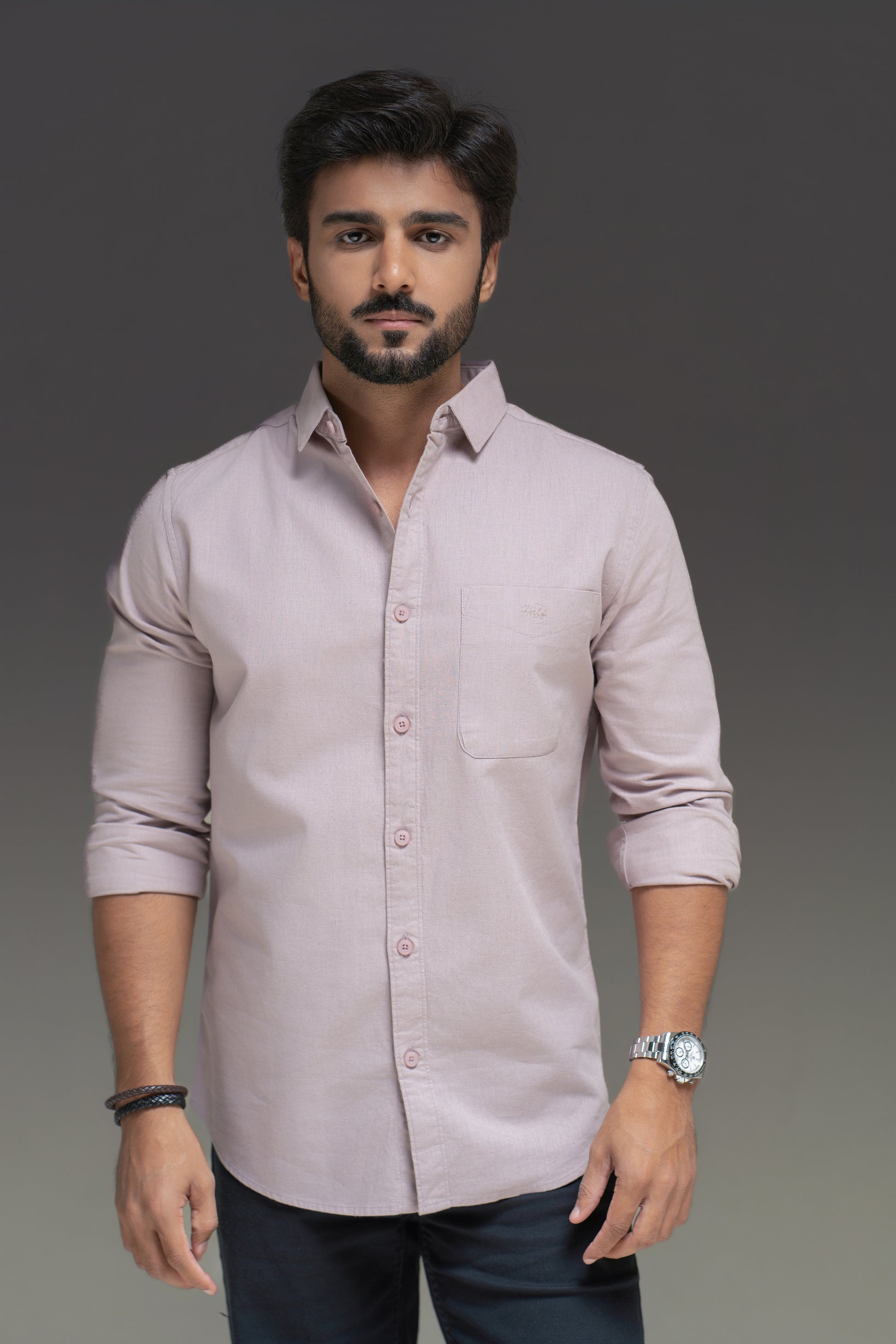 Light onion Linen Cotton