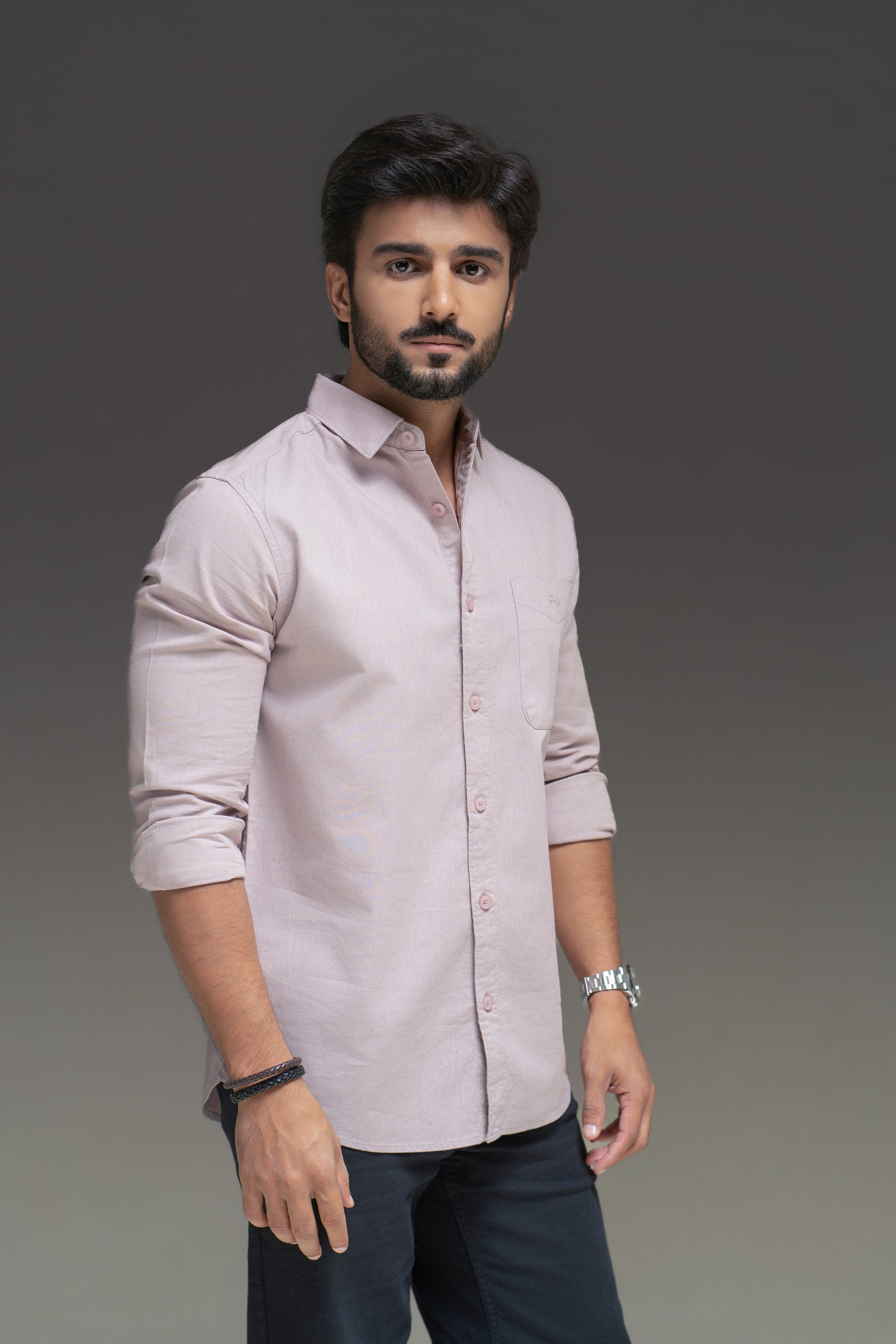 Light onion Linen Cotton