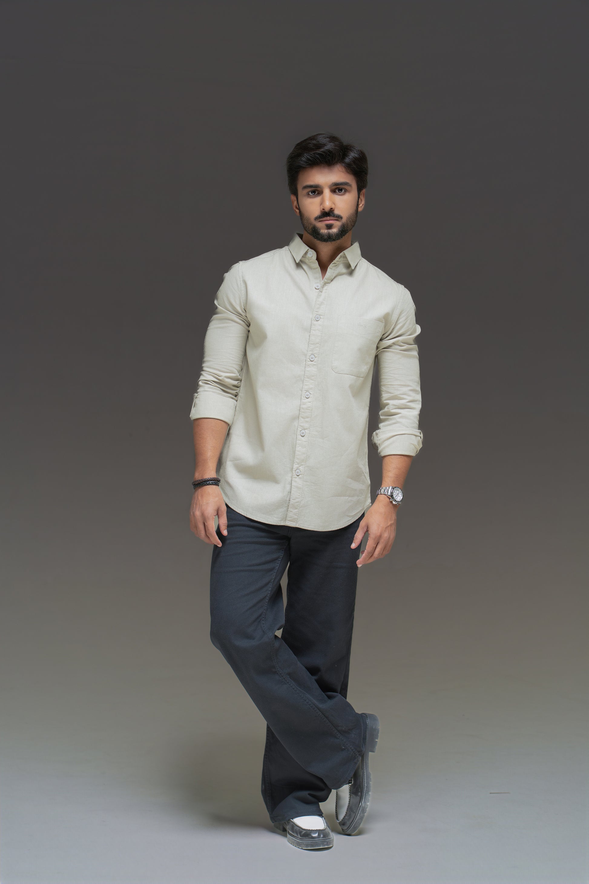 Pista Linen Cotton Plain